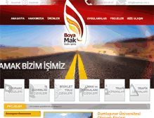 Tablet Screenshot of boyamak.com.tr